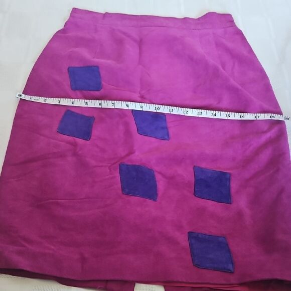 Danier Vintage Pink Pencil Skirt Knee-Length Cocktail - Picture 7 of 16
